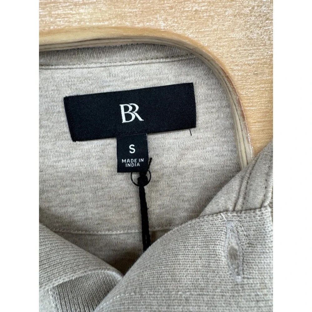 Banana Republic Beige Tan Polo Shirt Men's Size S NWT